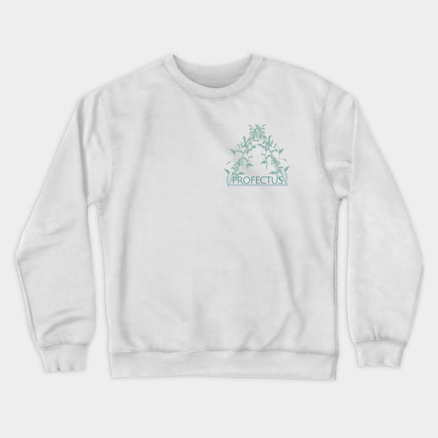 Profectus Dance Small Design (Standard Logo) Crewneck Sweatshirt by Profectus Dance